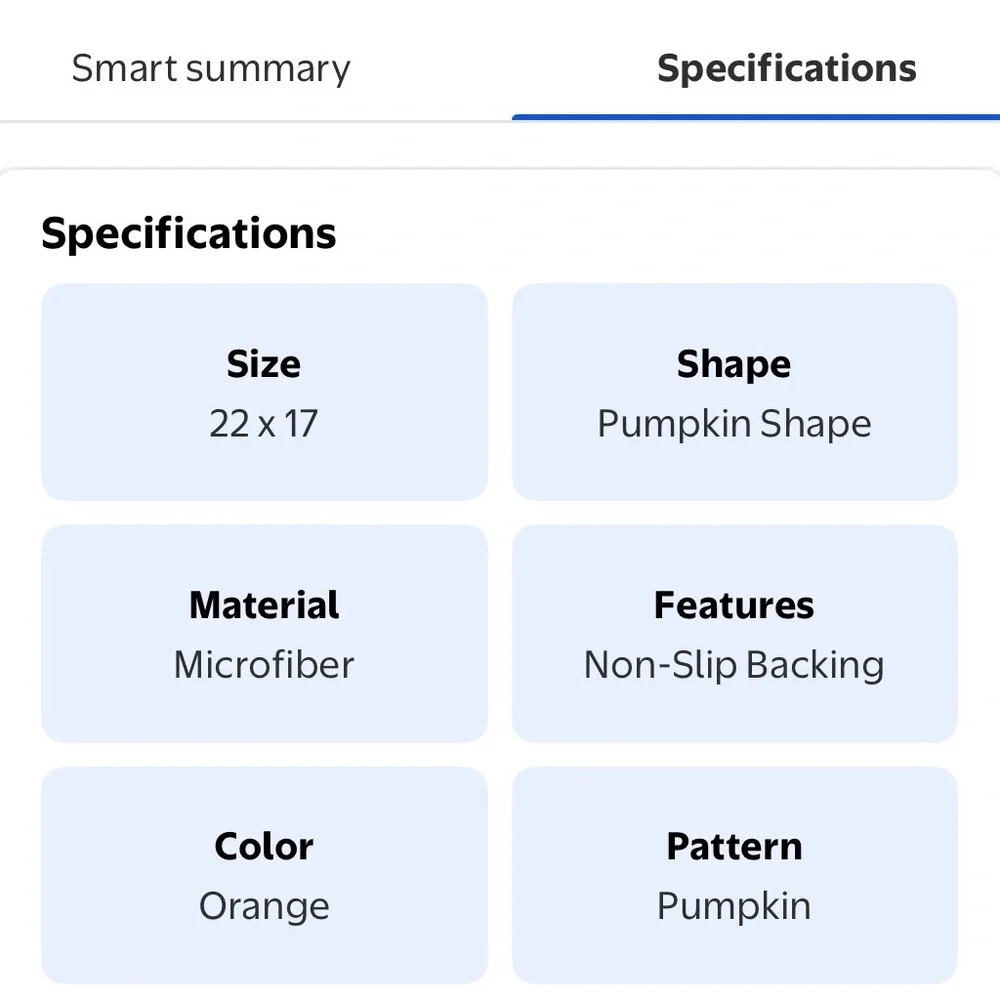 Way to Celebrate! Orange Pumpkin Shaped Bath Rug, 17